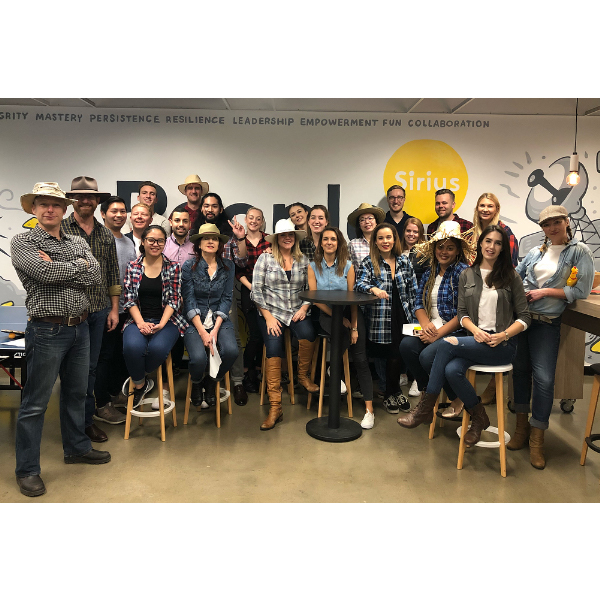 Fiver for a Farmer Day at Sirius People in Sydney, Australia. We believe in supporting ALL people success, including those less fortunate. We're proud to be a Siriusly charitable recruitment company. 